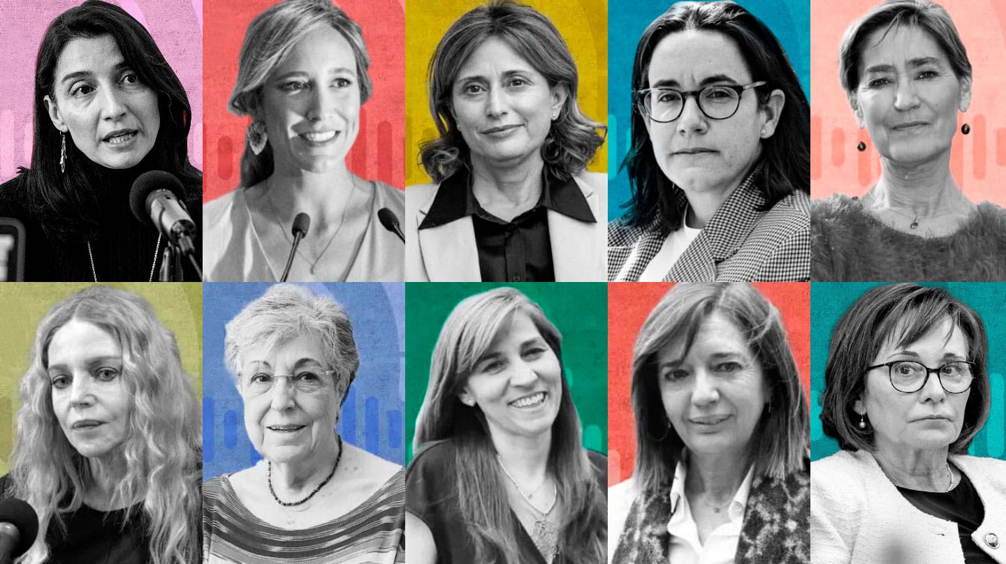 Todas las mujeres entrevistadas en el podcast quincenal "Con Todas las de la Ley"