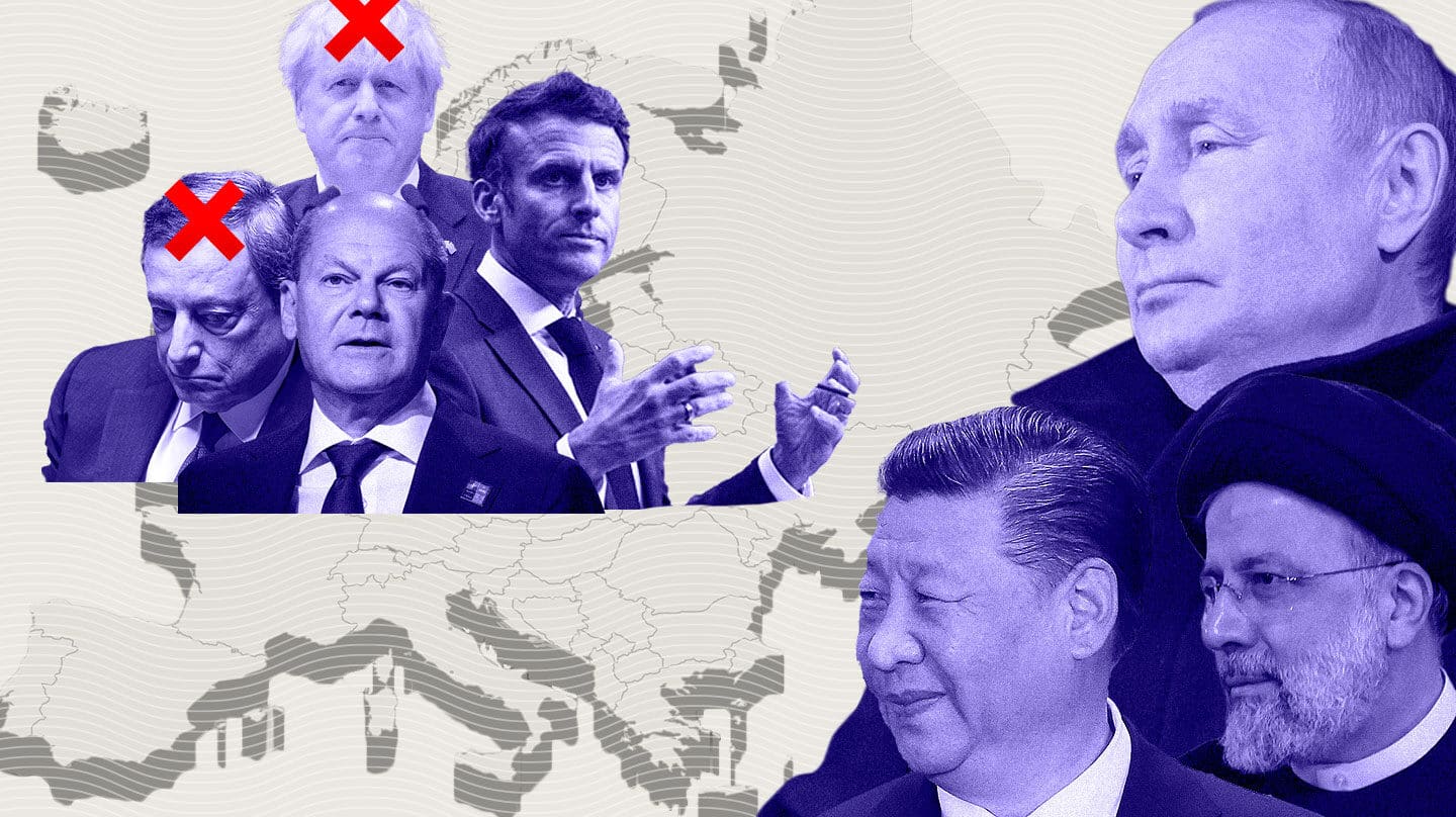De Boris Johnson a Draghi: la decadencia del liderazgo europeo fortalece a Putin