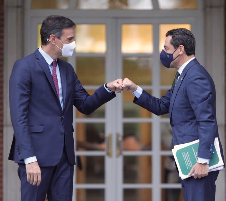 Maratón de Sánchez con los barones populares para contrarrestar sus concesiones a la Generalitat