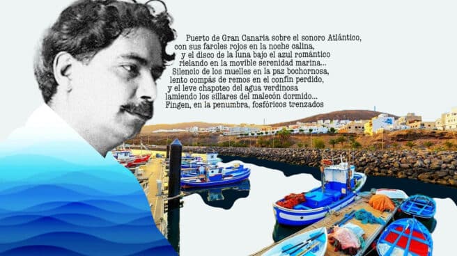 Tomás Morales y el poema Puerto de Gran Canaria