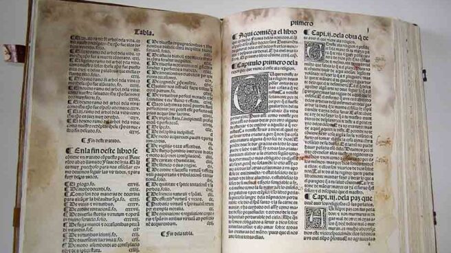 550 años de 'Sinodal', el primer libro impreso en España Sinodal