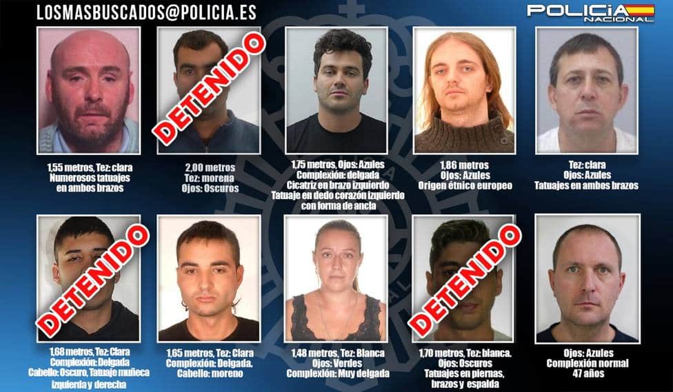 Detienen en Alicante a Diego Darío González Ghersi, uno de los fugitivos de la lista de los más buscados por la Policía