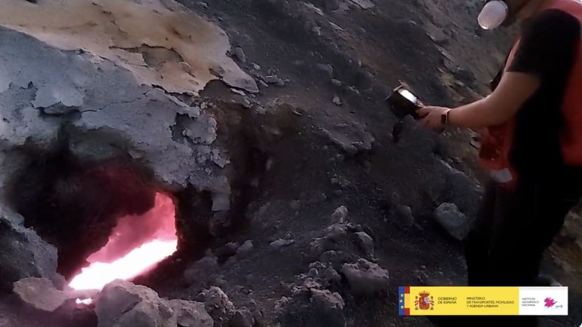 Casi 8 meses después de acabar la erupción del volcán de La Palma, hay puntos a 1.000 grados