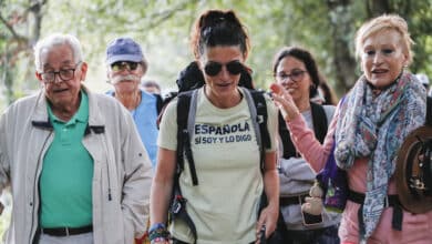 Olona, en el Camino de Santiago: "Estoy deseando volver a sudar la camiseta pública"