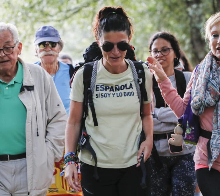 Olona, en el Camino de Santiago: "Estoy deseando volver a sudar la camiseta pública"