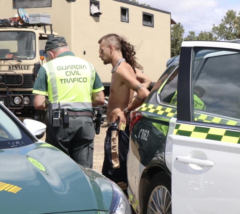 La Guardia Civil interpone más de 200 denuncias en la fiesta "rave" de Zamora