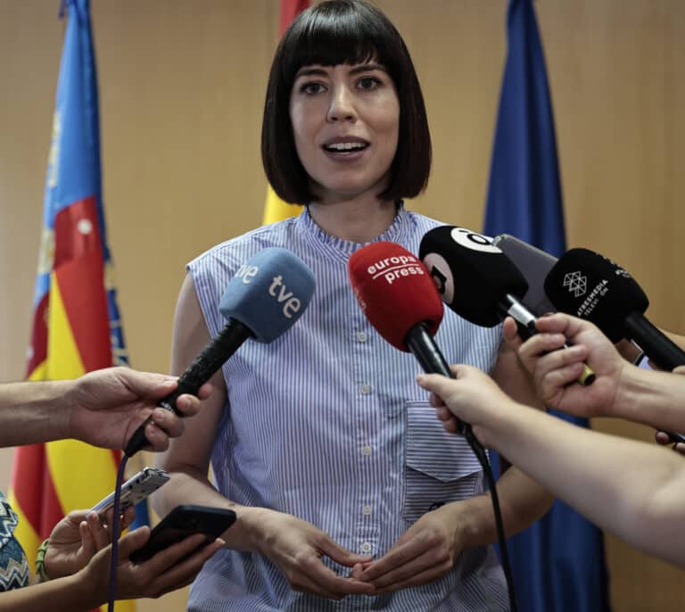 La ministra Morant compara a Feijóo con Donald Trump por la polémica del CGPJ