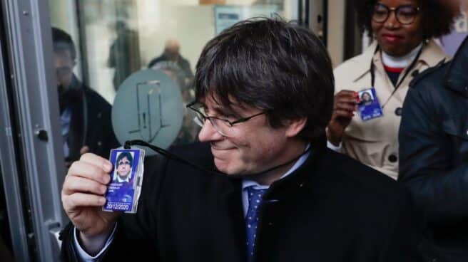 Puigdemont y la Cataluña sanchista (en el fin del mundo) Carles Puigdemont en el Parlamento Europeo