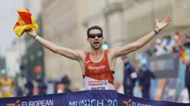 Álvaro Martín, oro europeo en los 20 kilómetros marcha
