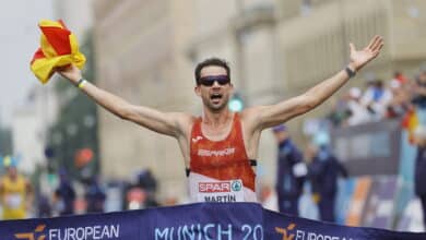 Álvaro Martín, oro europeo en los 20 kilómetros marcha
