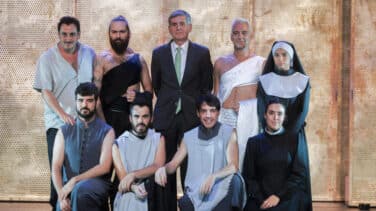 El debut teatral del presidente del TC en el Fígaro