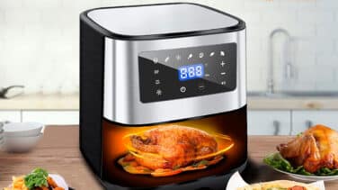 Cocina sano con la freidora de aire más buscada de Amazon ¡ahora con un 24% de descuento!