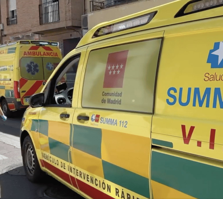 Dos heridos muy graves tras recibir varios disparos en Madrid