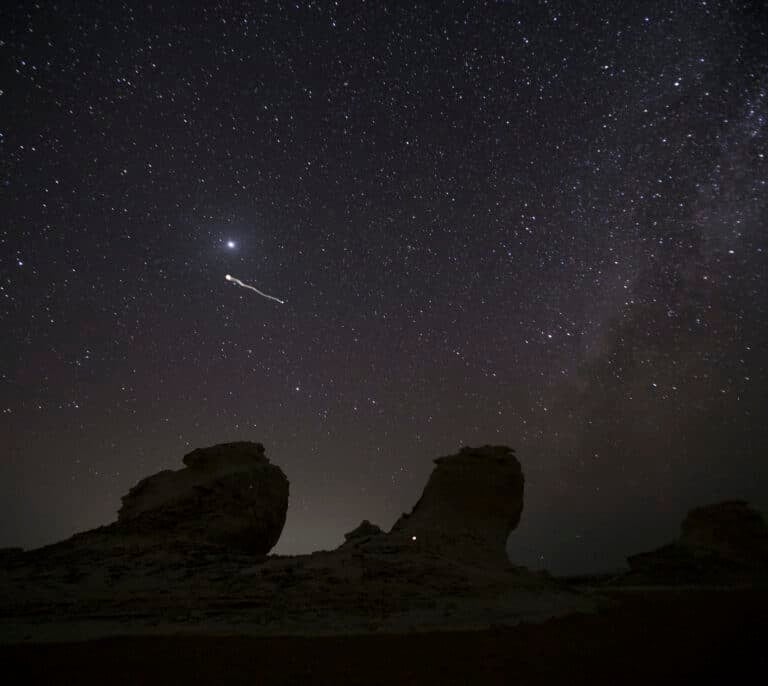 Así se observó en España la espectacular bola de fuego que cayó durante las Perseidas