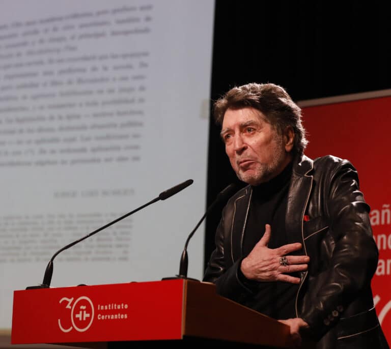 Joaquín Sabina, galardonado con el Premio Ciudad de Alcalá de las Artes y las Letras 2022