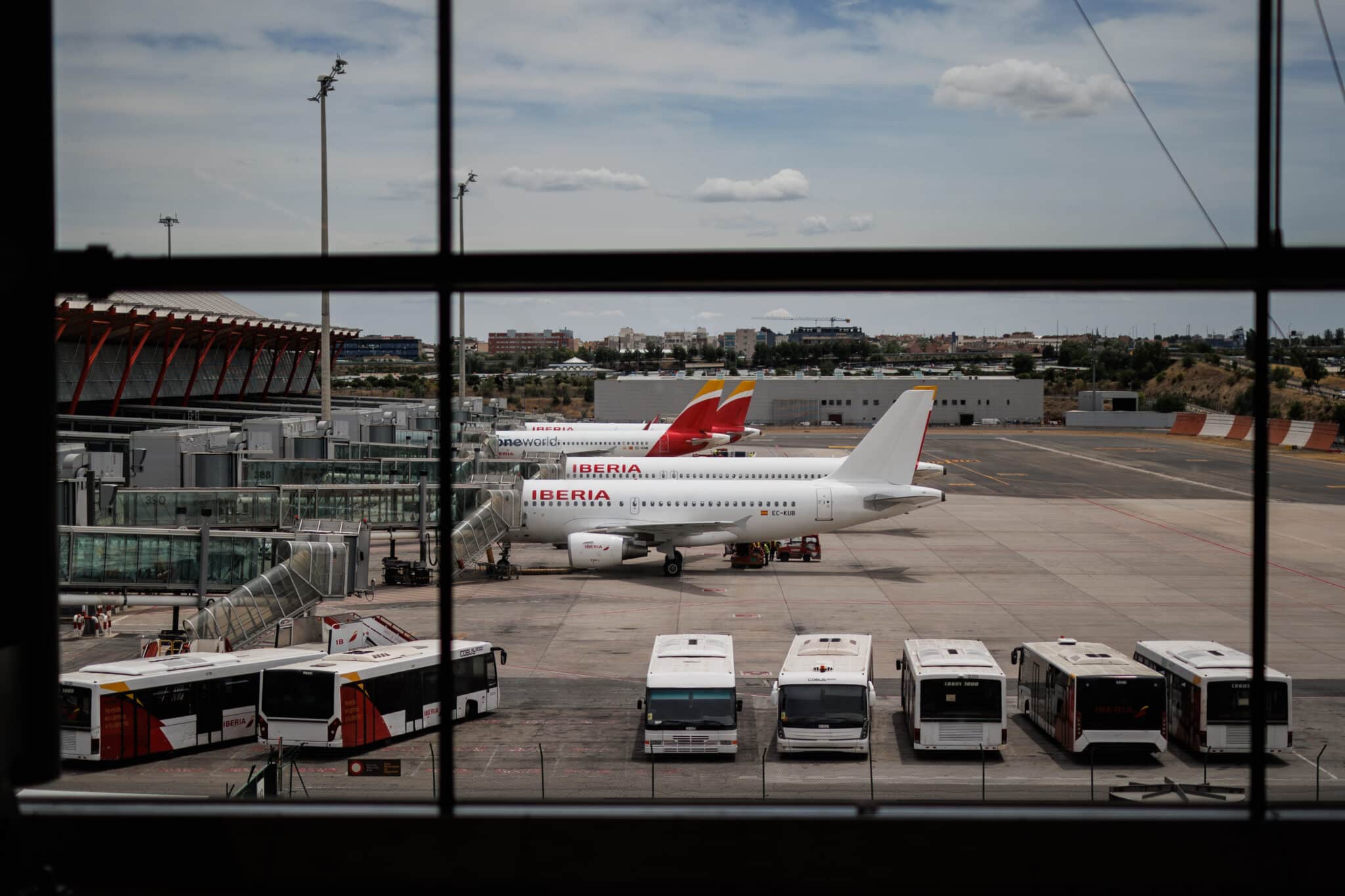 Aeropuerto de Barajas.