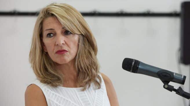 Yolanda-Díaz-pleitea-identidad-empresas-sancionadas-erte-pandemia-transparencia La vicepresidenta y ministra de Trabajo, Yolanda Díaz, en un curso de verano.