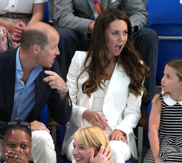 Kate, Guillermo y Carlota eclipsan en los Juegos de la Commonwealth