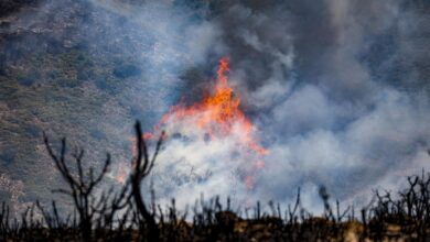 Detienen al autor de un incendio cuando iniciaba otro foco