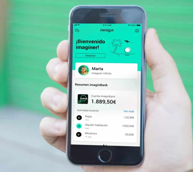 Imagin, el neobanco de CaixaBank, alcanza los 4 millones de usuarios