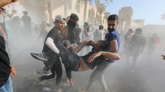 Violencia en Irak por la renuncia de Al Sadr