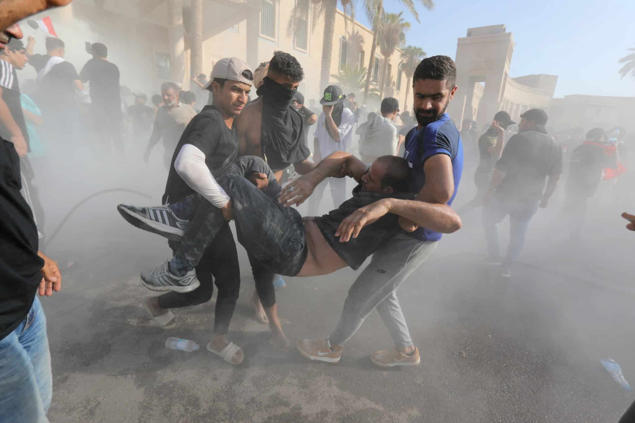 Violencia en Irak por la renuncia de Al Sadr