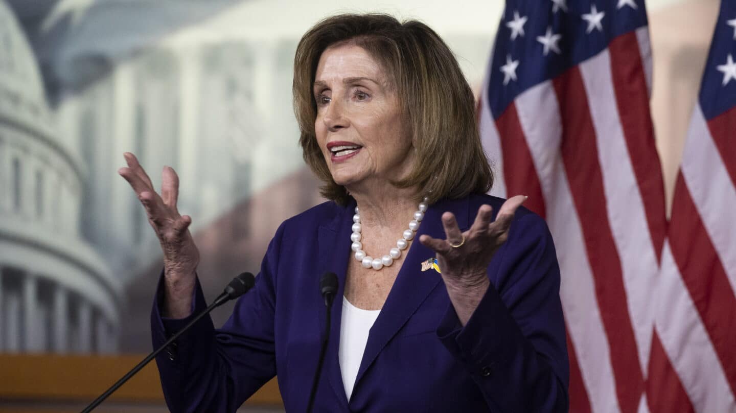 Nancy Pelosi, presidenta de la Cámara de Representantes de EEUU