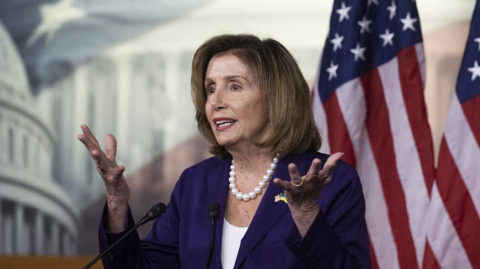 Nancy Pelosi, presidenta de la Cámara de Representantes de EEUU