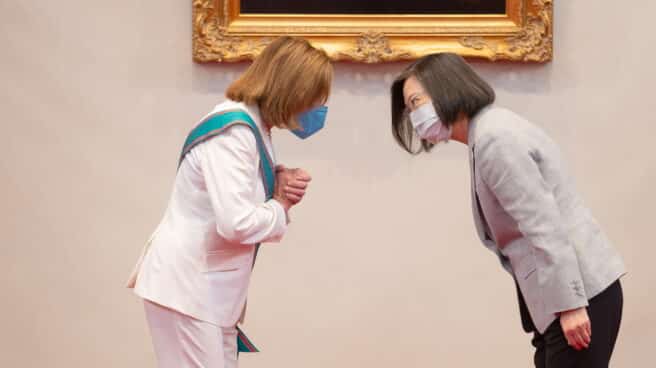 Nancy Pelosi y la presidenta de Taiwán Pelosi y la presidenta de Taiwán