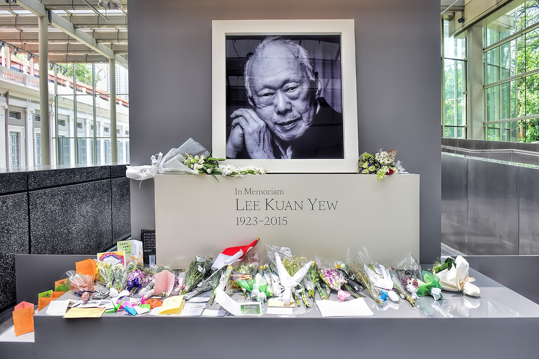 Memorial por Lee Kuan Yew, líder de Singapur