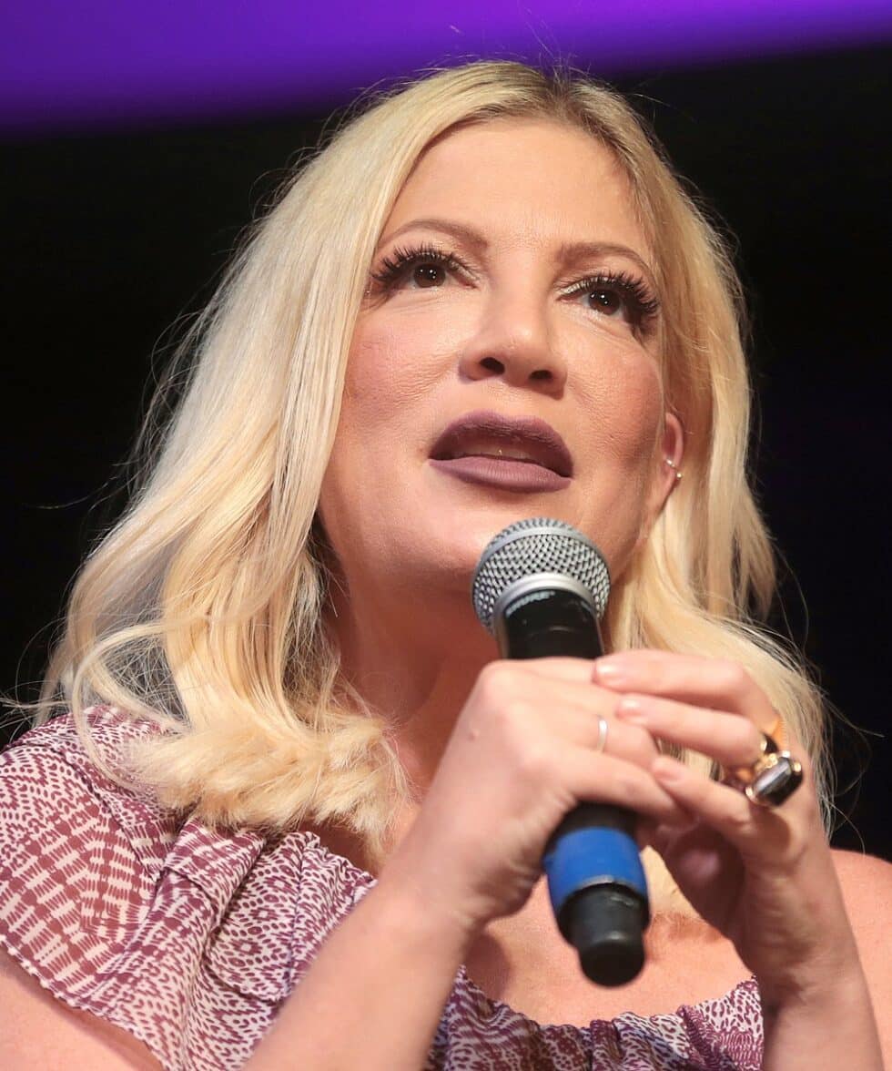 Tori Spelling en 2018