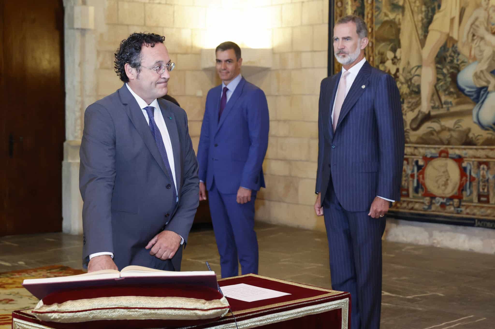 Álvaro García Ortiz jura su cargo como fiscal general del Estado ante el Rey