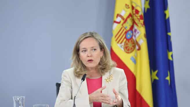 La vicepresidenta primera y ministra de Asuntos Económicos y Transformación Digital, Nadia Calviño