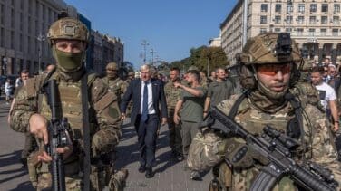 Boris Johnson visita Kiev por sorpresa en una nueva muestra de apoyo de Reino Unido a Ucrania