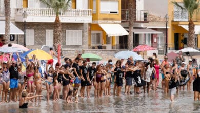 Mar Menor: enfermo estable pero con temor a la gota fría