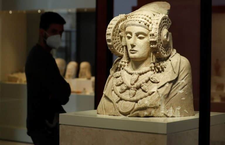 Elche se queda sin su Dama en el 125 aniversario de su hallazgo
