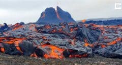Las espectaculares imágenes de la erupción del volcán Fagradalsfjall, a vista de dron