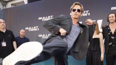 Brad Pitt protagoniza 'Bullet Train': "Hacer el tonto en una película de acción es el papel más divertido"