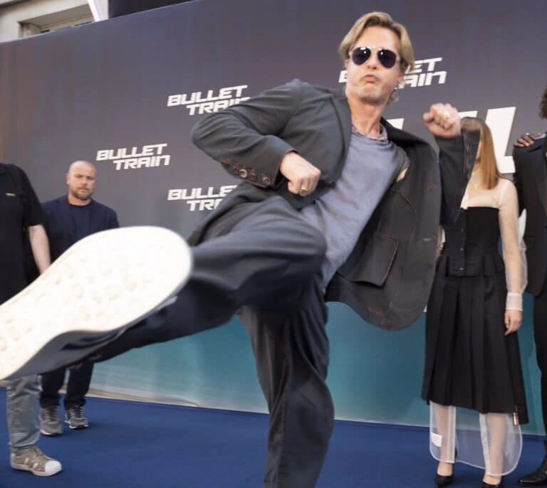 Brad Pitt protagoniza 'Bullet Train': "Hacer el tonto en una película de acción es el papel más divertido"