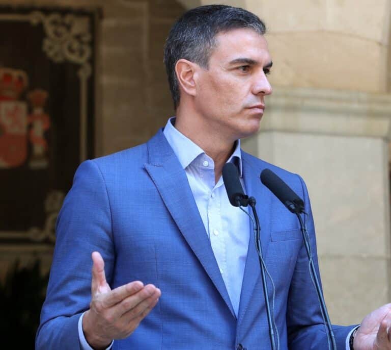 Pedro Sánchez sólo da calor
