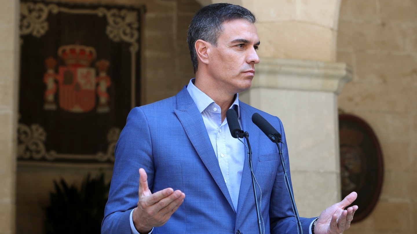 El presidente del Gobierno, Pedro Sánchez.