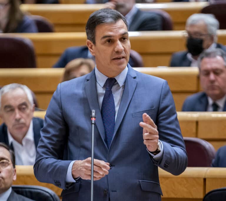 Sánchez comparecerá en el Senado a petición del Gobierno para informar del plan de ahorro energético