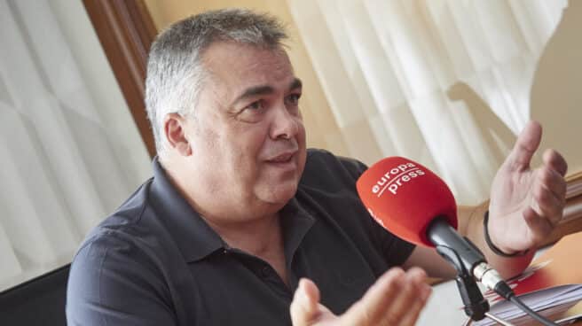 El secretario de Organización del PSOE, Santos Cerdán, en una entrevista. El secretario de Organización del PSOE, Santos Cerdán, en una entrevista.