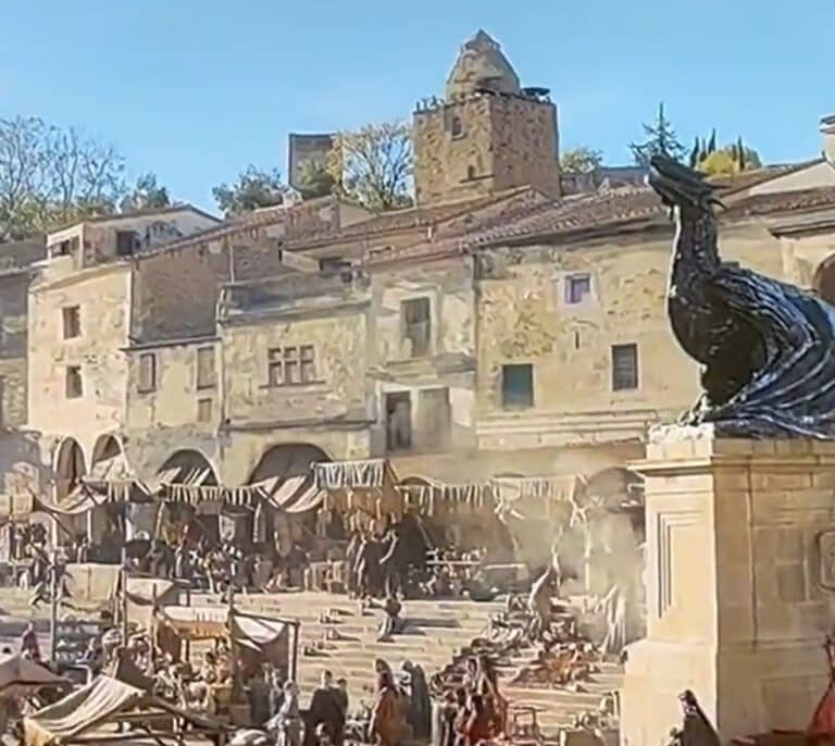 La precuela de Juego de Tronos rodada en Trujillo que cambia a Pizarro por un dragón