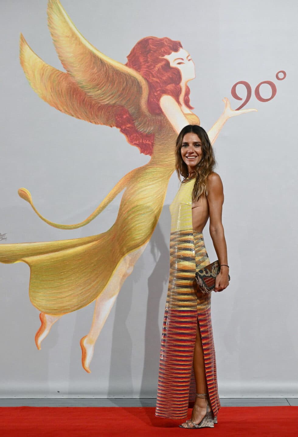 Marguerita Maccapani Missoni, actriz italiana de la película Amanda, en el photocall del Festival de Venecia 2022