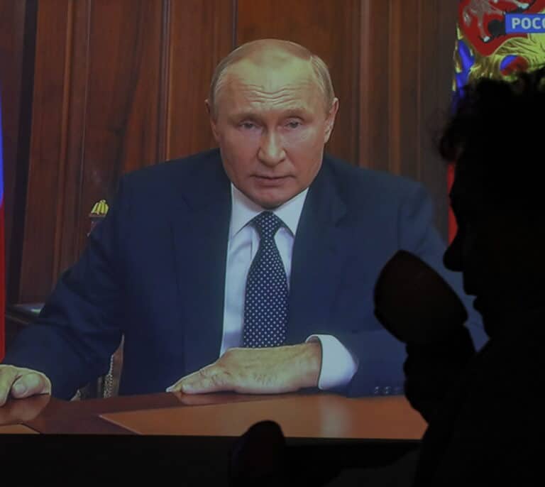 Putin decreta una movilización militar parcial de tropas para liberar el Donbás