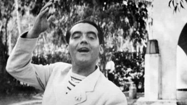 García Lorca en Montevideo en 1934.