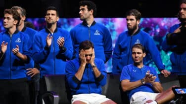 El emocionado adiós de Federer entre la admiración de leyendas del tenis