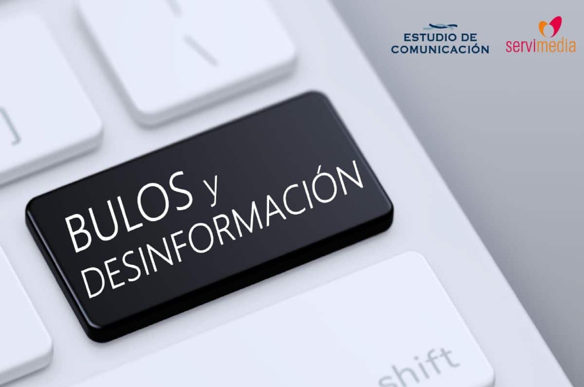 Detalle de la portada del informe 'Bulos y desinformación'