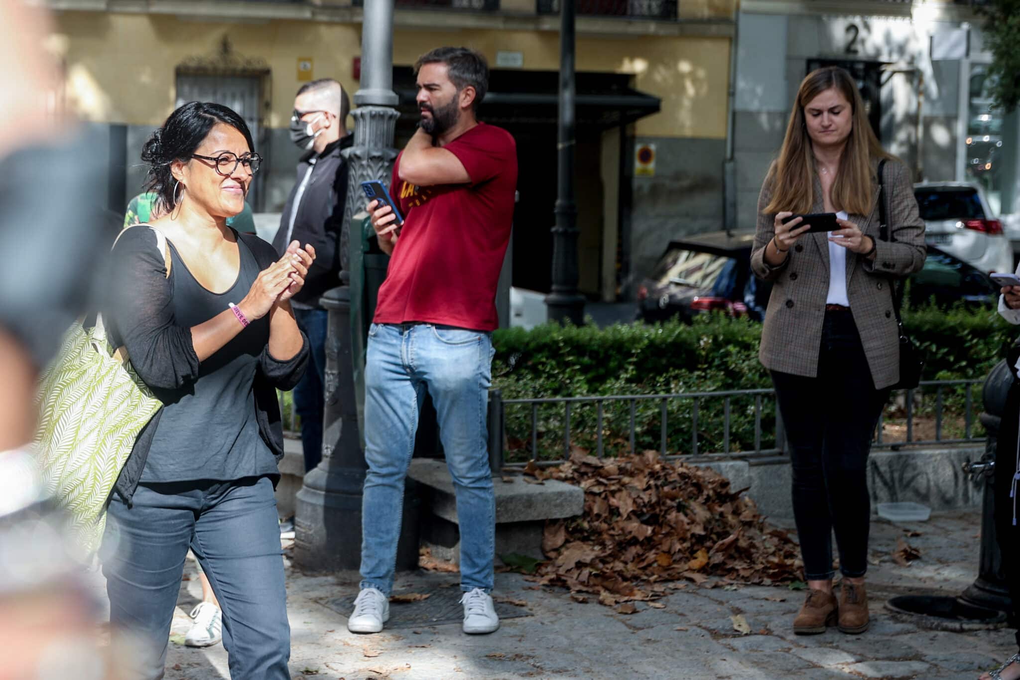 Anna Gabriel, tras declarar en el Supremo: "Esperamos que la causa se archive o se envíe a Barcelona"